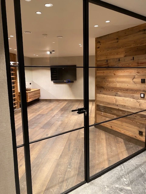 Raumtrennung im Loft-Look