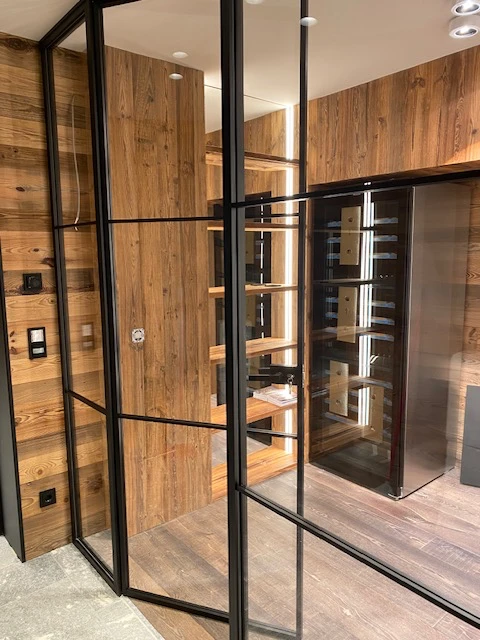 Beispiel Loft-Tür aus Glas